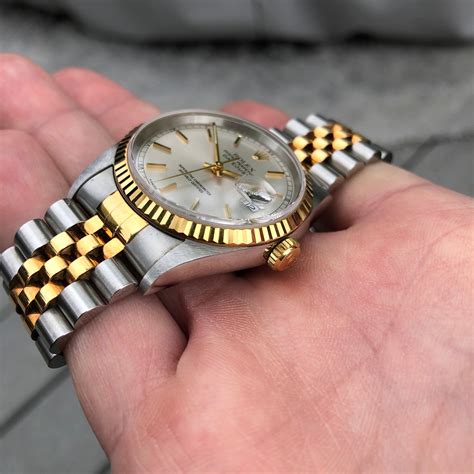 rolex goud zilver